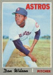 1970 Topps Baseball Cards      515     Don Wilson
